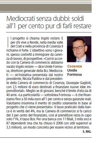 Voglio restare